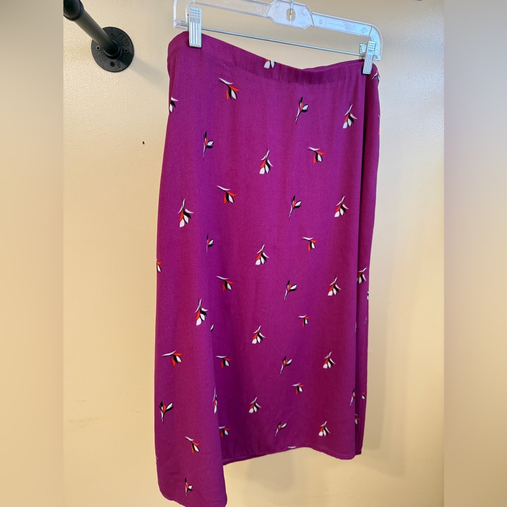 Halogen midi skirt size large